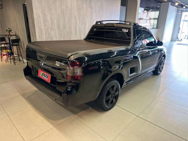 CHEVROLET - MONTANA 1.4 MPFI SPORT CS 8V FLEX 2P MANUAL - 2010/2011 - PRETA - R$ 45.900,00