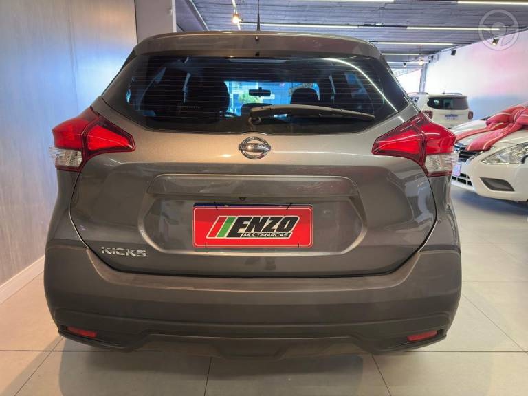 NISSAN - KICKS 1.6 ACTIVE 16V FLEX 4P AUTOMÁTICO - 2020/2021 - CINZA - R$ 86.900,00