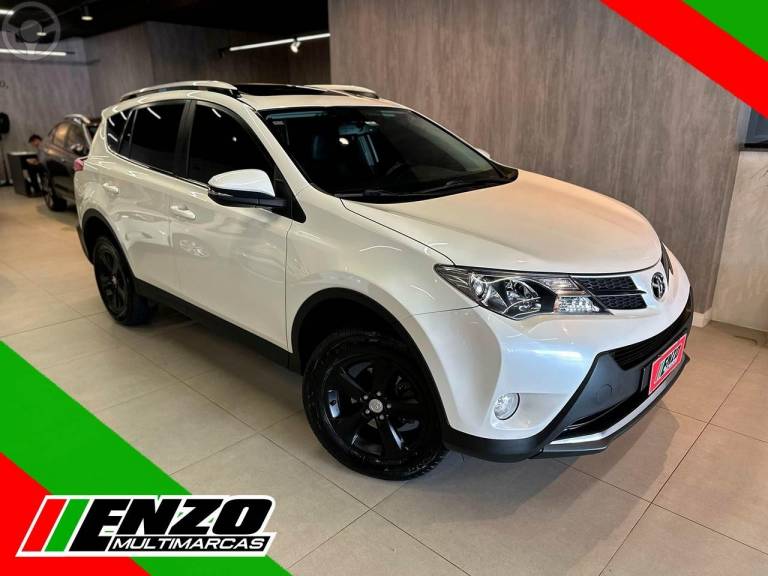 TOYOTA - RAV4 2.5 4X4 16V 4P AUTOMÁTICO - 2013/2013 - BRANCA - R$ 101.900,00