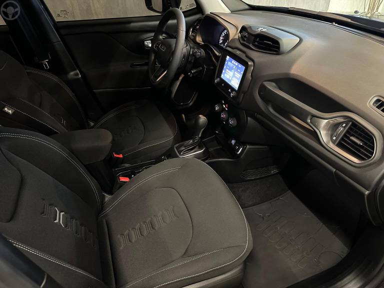 JEEP - RENEGADE 1.3 SPORT T270 16V TURBO FLEX 4P AUTOMÁTICO - 2022/2022 - CINZA - R$ 108.900,00
