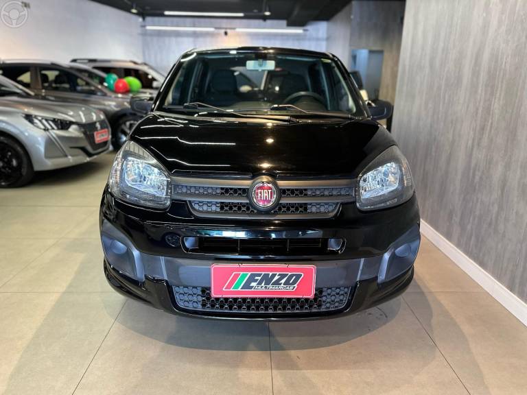 FIAT - UNO 1.0 EVO ATTRACTIVE 8V FLEX 4P MANUAL - 2018/2019 - PRETA - R$ 42.900,00