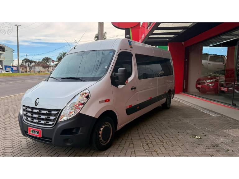 RENAULT - MASTER 2.3 DCI MINIBUS EXECUTIVE L3H2 1 16V DIESEL 4P MANUAL - 2019/2020 - BRANCA - R$ 214.900,00
